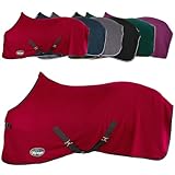 Marengos - Abschwitzdecke Economic mit Kreuzgurten (abnehmbar) | Pferdedecke mit...