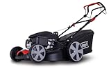 Scheppach Benzin-Rasenmäher MS170-51H | Schnittbreite 51 cm | 6in1, 3,4 kW / 4,56 PS...