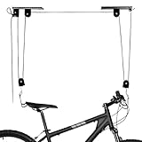 QWORK® Fahrradlift, Fahrrad Deckenlift 60 kg Traglast, Fahrradlift mit...