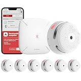 X-Sense Smart Rauchmelder XS01-M mit SBS50 Basisstation, TÜV-Zertifiziert,...