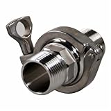 ZZAYGESY Adapter mit Dreifachgewinde, 1/2 Zoll auf 2 Zoll, Edelstahl SS304, mit...