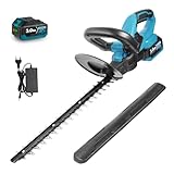 Yofidra Akku Heckenschere, Kabellose Elektro-Heckenschere mit 1 Akku, 41cm Schnittlänge,...