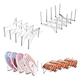 XCWTBL Deckelhalter Rippchenhalter 2 Stück Aus Edelstahl Länge Verstellbar Spareribs...