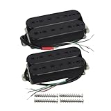 FLEOR Hals- und Steg-Pickup-Set Doppelspulen-Humbucker-Tonabnehmer für...