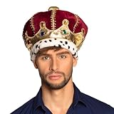 Boland 36106 - Hut Majestät, Krone für Erwachsene, Kostüm Zubehör für Karneval und...