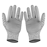 Schnittfeste Handschuhe, 100 lebensmittelechte Handschuhe, wiederverwendbare, sichere...