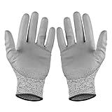 Schnittfeste Handschuhe, 100 lebensmittelechte Handschuhe, wiederverwendbare, sichere...