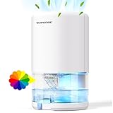 Luftentfeuchter Elektrisch, 1000ml Entfeuchter Leise Raumentfeuchter mit...