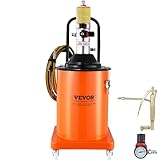 VEVOR Fettpumpe 20L Luftbetriebene Fettpumpe 0,6–0,8 MPa Aluminiumdruckguss-Pumpe...
