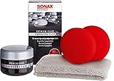 SONAX PREMIUM CLASS Carnauba Care (200 ml) Hartwachs für alle neuen und...