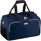 JAKO Sporttasche Herren Classico Bambini Marine 38 x 21 x 28 cm I Kleine Sporttasche mit...