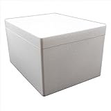Terra Exotica Styroporbox/Thermobox - 21,0 Liter - 44 x 34 x 26 cm/Wandstärke 3 cm -...