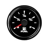 KAOLALI Kraftstoffanzeige, Kraftstoffstandsanzeige 52 mm 0-190ohm 240-33ohm Universal für...
