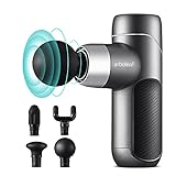 arboleaf Massagepistole Massagegerät, Mini Massage Gun 0,37kg klein leicht Pistole mit 4...