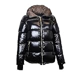 Michael Kors Women's Oversize Puffer Jacket (Black, X-Large)