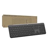 Logitech Signature Slim Wired K620 for Business, Tastatur in Standardgröße,...