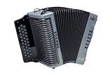 Hohner Corona C-II FBBEB Akkordeon Silver Rainbow (SVRB)