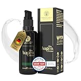 BIO Augencreme hochdosiert • 50 ml +Hyaluronsäure +Allantoin +Arganöl • 100% Vegan &...