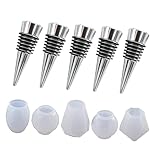VALICLUD 1 Satz DIY Silikon Weinverschluss Teiliges mit Dekorativen Formen für Gestaltung...