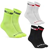 GripGrab Unisex Classic Regular Cut 1er und 3er Set Sommer Fahrradsocken Rennrad...