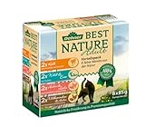 Dehner Best Nature Katzenfutter Multipack, Nassfutter, für ausgewachsene...