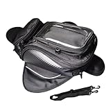 Yybng Motorrad Tankrucksack - Magnetische Tanktasche Mit Touchscreen Handytasche,...