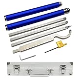 Carbid -Spitze Drehdrehen Drehwerkzeug Kit - Drechseleisen-Set | Hartmetall-Drehwerkzeuge...