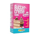 Decocino Buttercreme Schoko 250g -fertige Buttercreme Mischung im Schoko Geschmack, ideal...