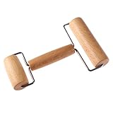 Healifty Teigroller Nudelholz Rollstab aus Holz für Bäcker Fondant Kuchen Pie...