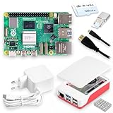 Raspberry Pi 5 8GB Starter-Kit | 128GB Edition | Offizielles 27W Netzteil | Offizielles...