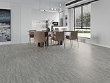 VEREG Vinylboden Klick, 5.0/0.35 PVC Bodenbelag Massivsheet Schiefer hell (60 x 30 x0,5...