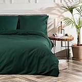 VelvetHome Deluxe Bettwäsche-Set 135x200cm | 100% Baumwolle | Bettwäsche...