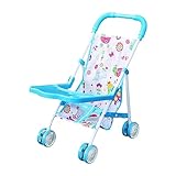 Puppen Puppenwagen, Puppen Puppenwagen,Faltbarer Kinderwagen Spielzeug Mädchen Geschenk...