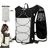 Hydratations Laufweste | Reflektierender Trinkrucksack Für Running,Atmungsaktive...