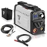 STAHLWERK ARC 140 MD Schweißgerät - DC MMA | E-Hand | Lift-TIG Inverter mit 140 Ampere,...