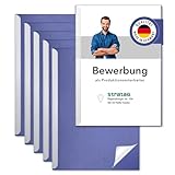 STRATAG Klemmschienen-Bewerbungsset Start Basic (Blau, 5 Stück) mit transparentem Deckel...