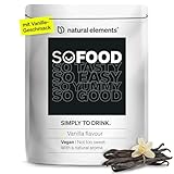 So Food Trinkmahlzeit – Vanillegeschmack – 27g Protein/Mahlzeit – 10 Portion –...