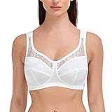 Ayigedu UK Minimizer-BH für Damen, ohne Bügel, nicht gepolstert, volle Abdeckung, weiche...