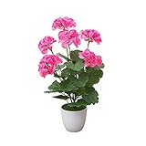 Künstliche Topfpflanze, künstliche Blumen, Topfpflanzen, Hortensie, künstliche Blume,...