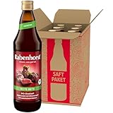 RABENHORST Rote Bete BIO 6er Pack (6 x 700 ml) - Hochwertiger Rote-Bete-Saft aus 100 %...