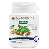 PHARMA PETER Ashwagandha Kapseln | Mit indischem Ashwagandha-Extrakt | Plus wertvolle...