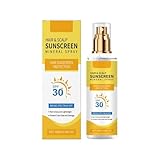 Haar- und Kopfhautschutzspray LSF 30, Sonnenschutz Für Die Kopfhaut, Nicht...