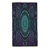 40X70cm Strandlaken Mandala Boho Ethno Strandtuch Tragbares Reisetuch Pflegeleicht...