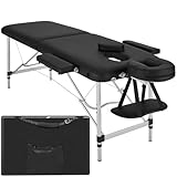 tectake Massageliege 2 Zonen, Massagetisch, Massageliege klappbar,...