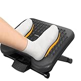 ACROPAQ Fußstütze Schreibtisch - Ergonomische Fußablage mit verstellbaren Höhen -...