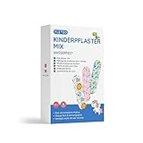 Kinder Pflaster Set 50 Stk - große Packung - versch. Motive wie Tiere, Einhorn &...