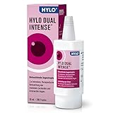 HYLO DUAL INTENSE Augentropfen bei trockenen Augen, intensiv, mit Hyaluronsäure und...
