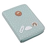 Mutterpasshülle, U-Heft und Impfpass Tasche/Organizer mit'Glückskind' Schriftzug I...