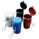 Lajiakoy® Taschenaschenbecher, Tragbarer Aschenbecher, geruchsdicht für...