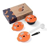 RECAFIMIL Wiederverwendbare Kaffeepads 180ml Kompatibel mit Tassimo...